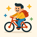 icon_communication_bicycle_playful icon preview