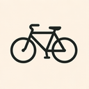 icon_communication_bicycle_thin icon preview