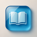 icon_communication_book_glassy icon preview