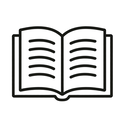 icon_communication_book_line_art icon preview