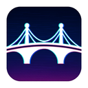 icon_communication_bridge_digital_glitch icon preview