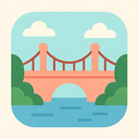 icon_communication_bridge_flat_pastel icon preview