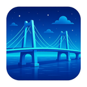 icon_communication_bridge_futuristic icon preview