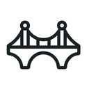 icon_communication_bridge_geometric icon preview