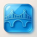 icon_communication_bridge_glassy icon preview