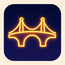 icon_communication_bridge_glow_effect icon preview