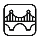 icon_communication_bridge_monochrome icon preview