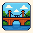 icon_communication_bridge_pixel_art icon preview