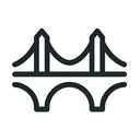 icon_communication_bridge_sharp_edges icon preview