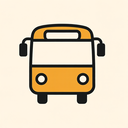 icon_communication_bus_iconic icon preview