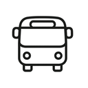 icon_communication_bus_minimal_outline icon preview