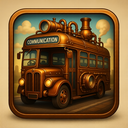 icon_communication_bus_steampunk icon preview