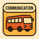 icon_communication_bus_tribal icon preview