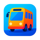 icon_communication_bus_vibrant_colors icon preview