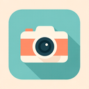 icon_communication_camera_flat_pastel icon preview