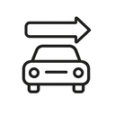 icon_communication_car_line_art icon preview