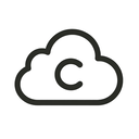 icon_communication_cloud_filled icon preview