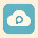 icon_communication_cloud_flat_pastel icon preview