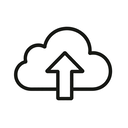 icon_communication_cloud_line_art icon preview