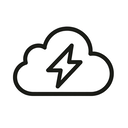 icon_communication_cloud_outline icon preview