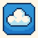 icon_communication_cloud_pixel_art icon preview
