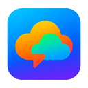 icon_communication_cloud_vibrant_colors icon preview