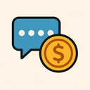 icon_communication_coin_abstract icon preview