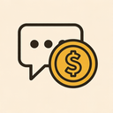 icon_communication_coin_elegant icon preview