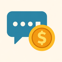 icon_communication_coin_flat_design icon preview