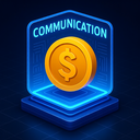 icon_communication_coin_futuristic icon preview