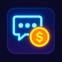 icon_communication_coin_glow_effect icon preview