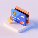 icon_communication_credit_card_3d_isometric icon preview