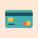 icon_communication_credit_card_flat_pastel icon preview
