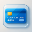 icon_communication_credit_card_glassy icon preview