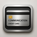 icon_communication_credit_card_metallic icon preview