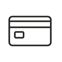 icon_communication_credit_card_minimal_outline icon preview