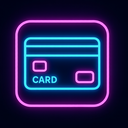 icon_communication_credit_card_neon icon preview