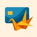 icon_communication_credit_card_origami icon preview