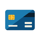 icon_communication_credit_card_sharp_edges icon preview