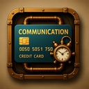 icon_communication_credit_card_steampunk icon preview