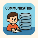 icon_communication_database_cartoon icon preview