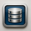 icon_communication_database_metallic icon preview