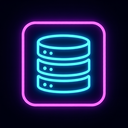icon_communication_database_neon icon preview