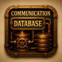 icon_communication_database_steampunk icon preview