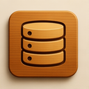 icon_communication_database_wooden icon preview