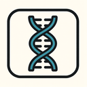 icon_communication_dna_strand_bold icon preview