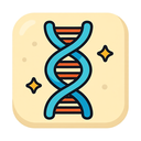 icon_communication_dna_strand_cartoon icon preview