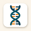 icon_communication_dna_strand_flat_design icon preview