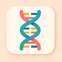 icon_communication_dna_strand_flat_pastel icon preview