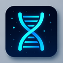 icon_communication_dna_strand_futuristic icon preview